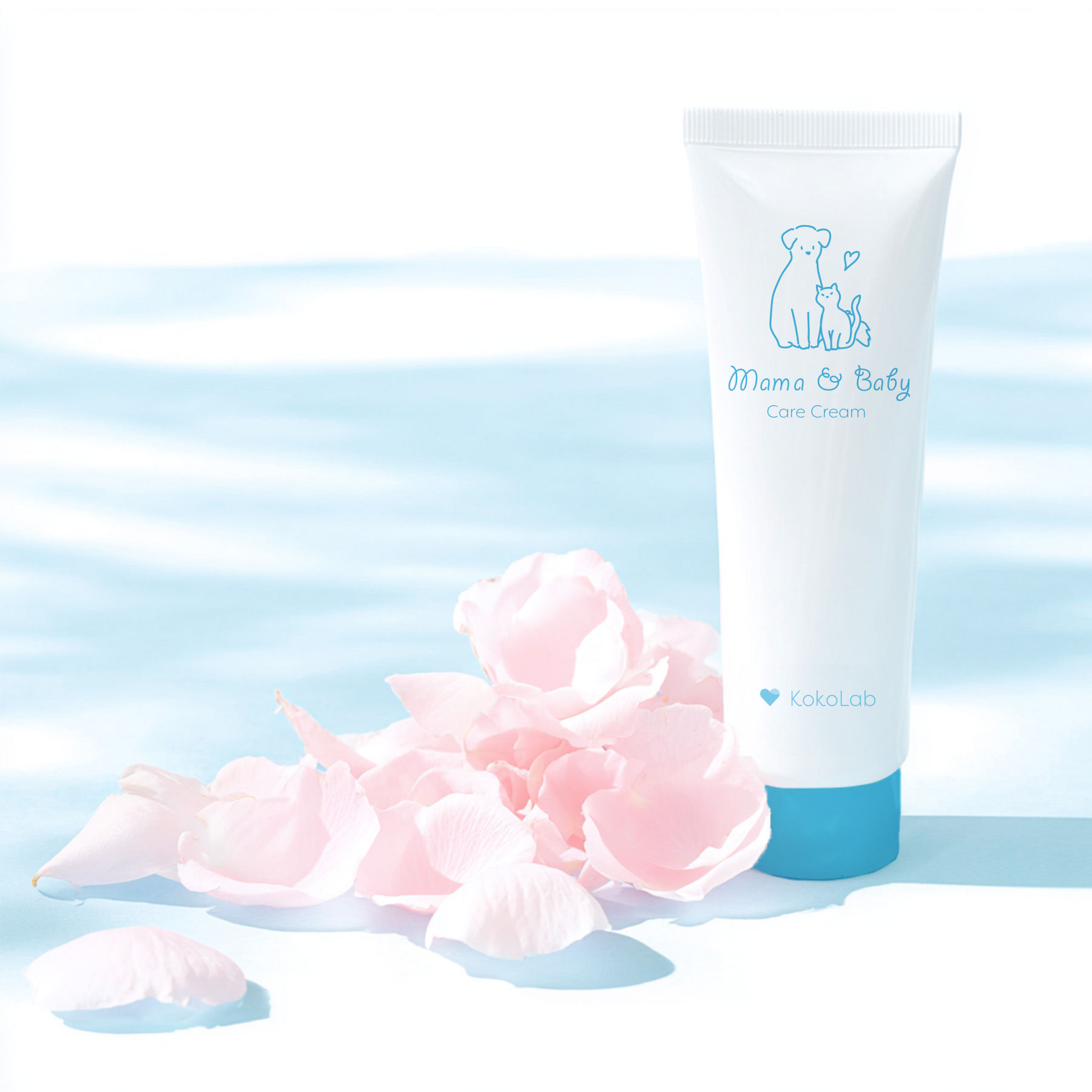 ママ＆ベビーケアクリーム【乳酸菌7500億個配合】赤ちゃんから