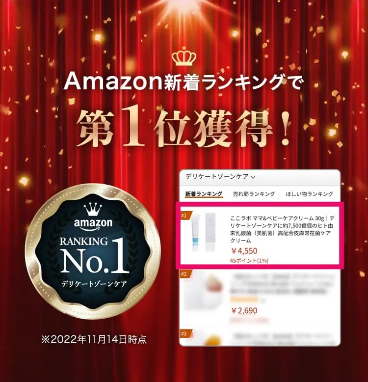 Amazon新着ランキング1位!