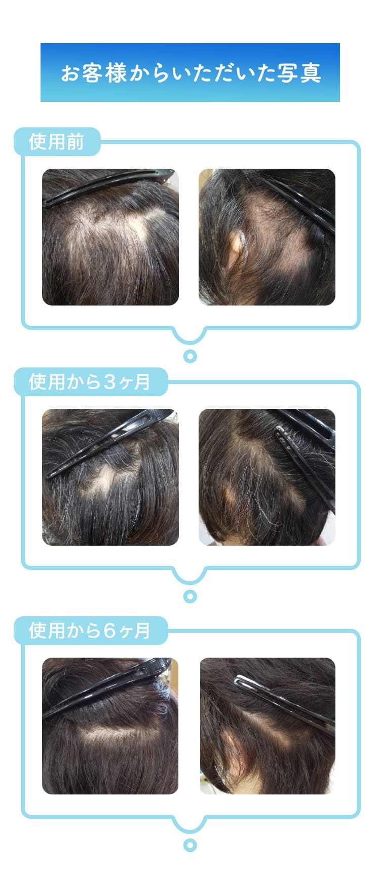 お客様から実際にいただいた写真